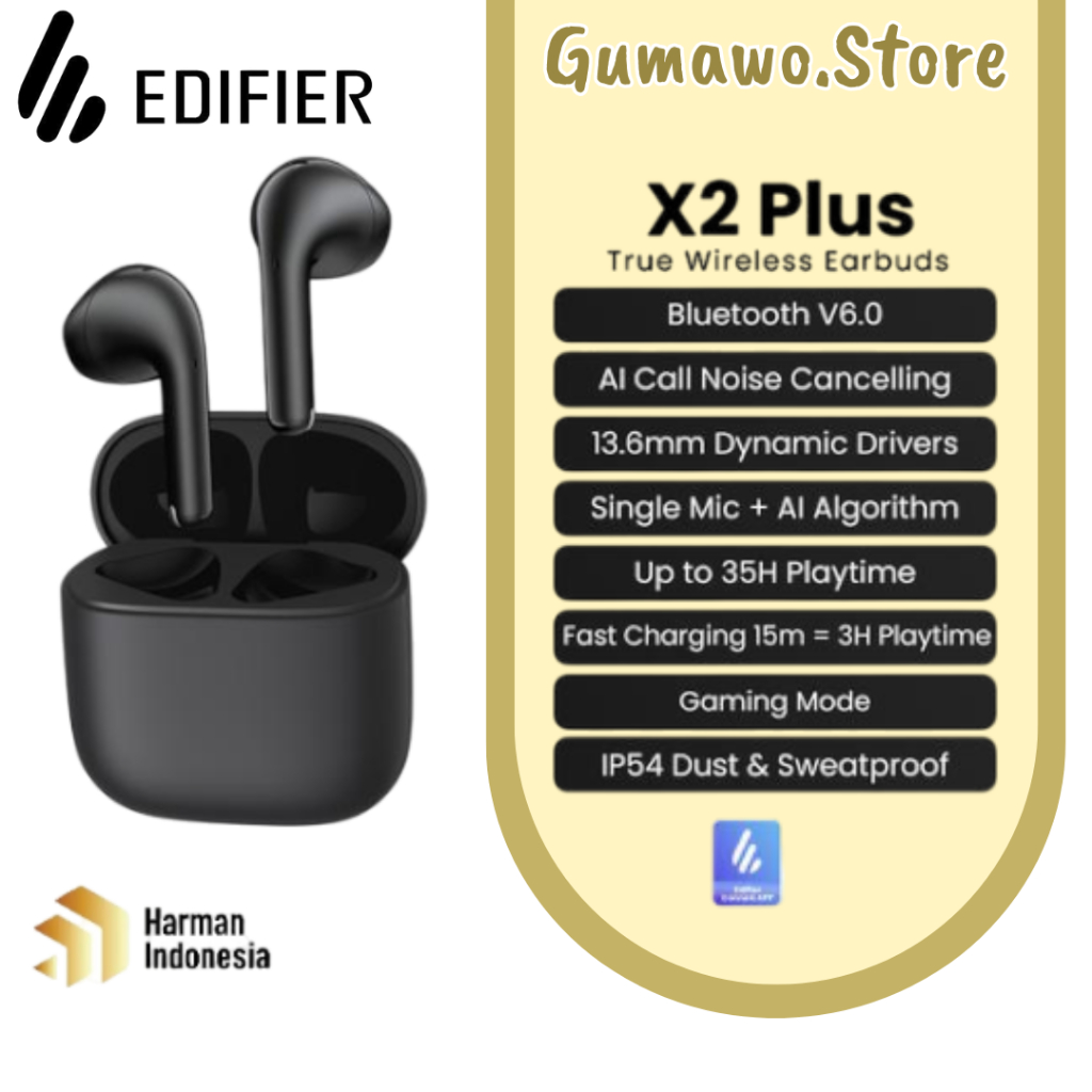 EDIFIER X2 PLUS True Wireless Earbud