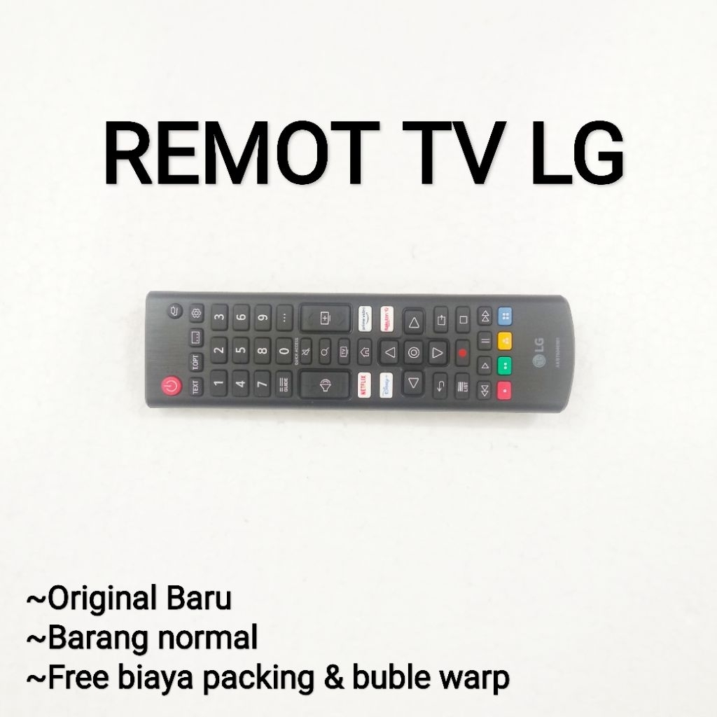 REMOT REMOTE TV LG LED LCD PLASMA SMART TV ANDROID ORIGINAL LG