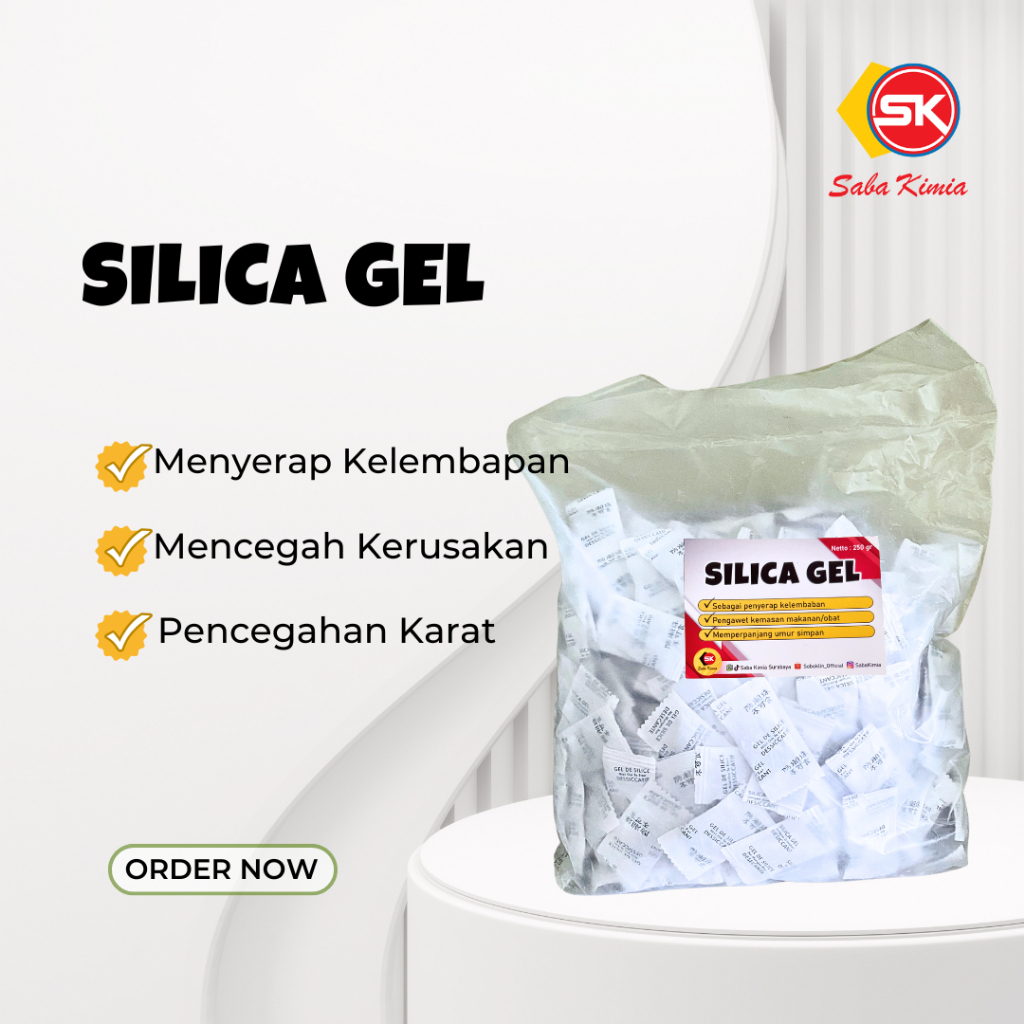 Silica Gel - Silica Gel Biru / Silica Gel Food Grade