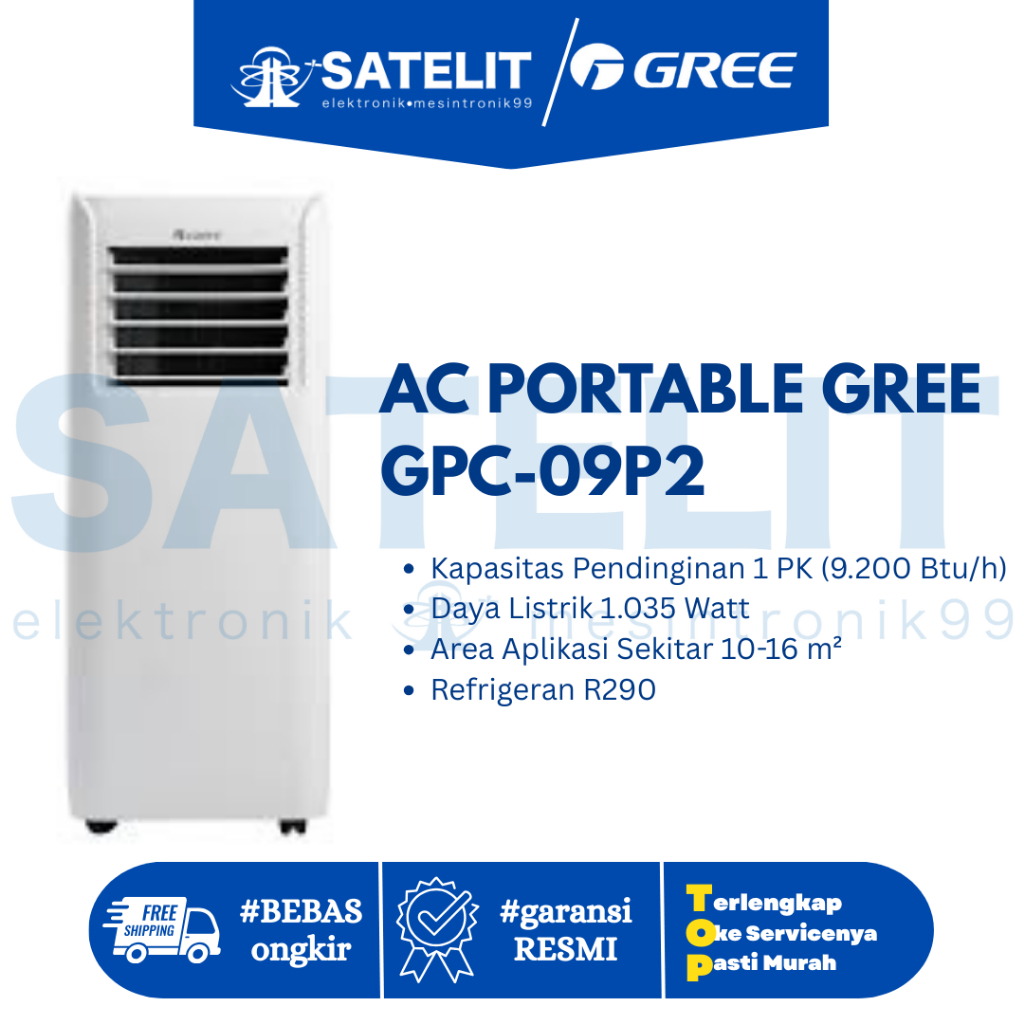AC PORTABLE GREE GPC-09P2