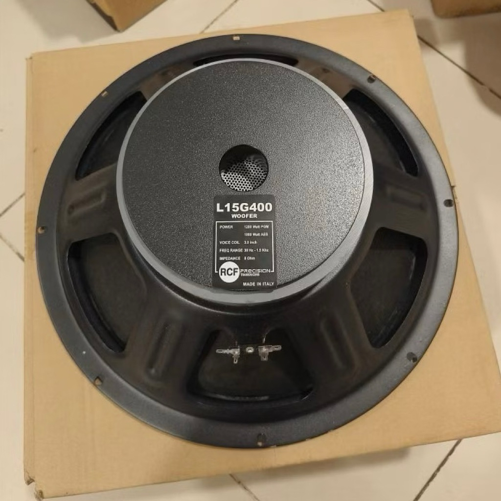 SPEAKER KOMPONEN RCF L15G400 15 INCH MID LOW speaker rcf l15 g400 speaker lf15 g400