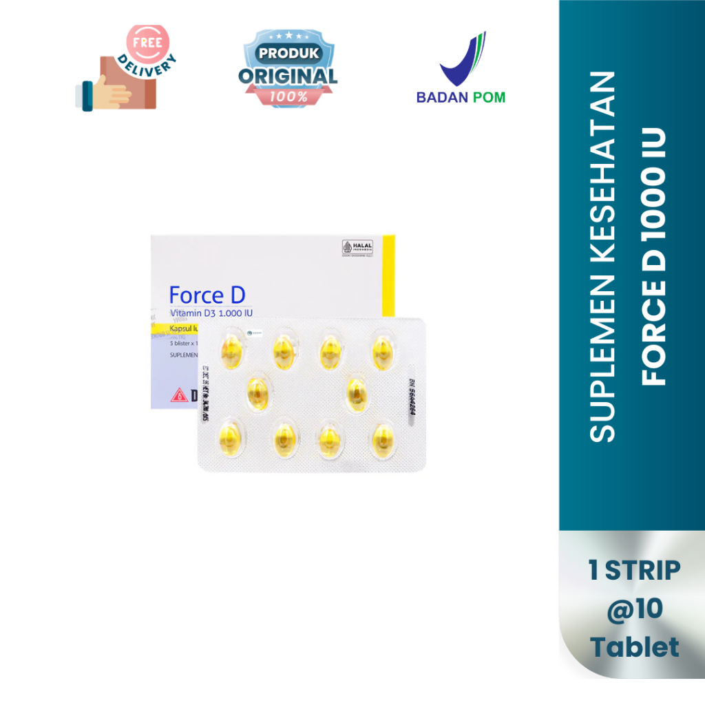 Force D 1000 IU Vitamin D3 1000 IU