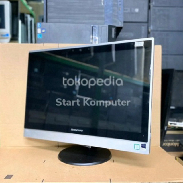 PC ALL IN ONE LENOVO INTEL CORE I7-6700T RAM 16GB/HDD 1TB Layar Touchscreen