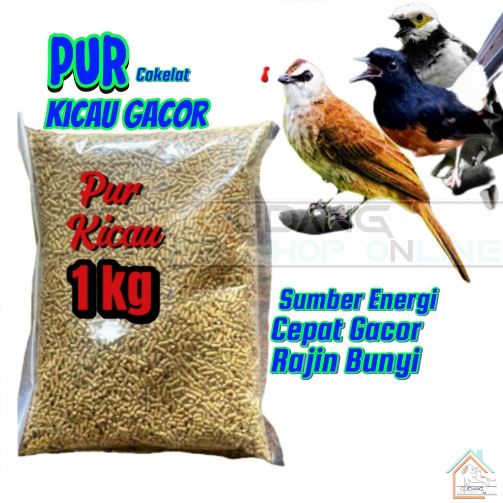 Pur Burung Curah Voor Burung Kiloan 1kg Umpan Burung Curah Kiloan 1kg BIKIN GACOR