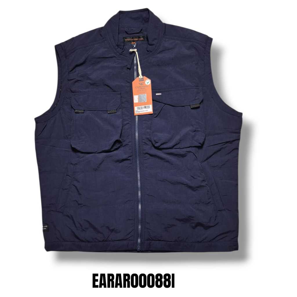 CARDINAL Jaket Vest Rompi Pria Casual Original || Rompi Parasut Original CARDINAL || CAR 074