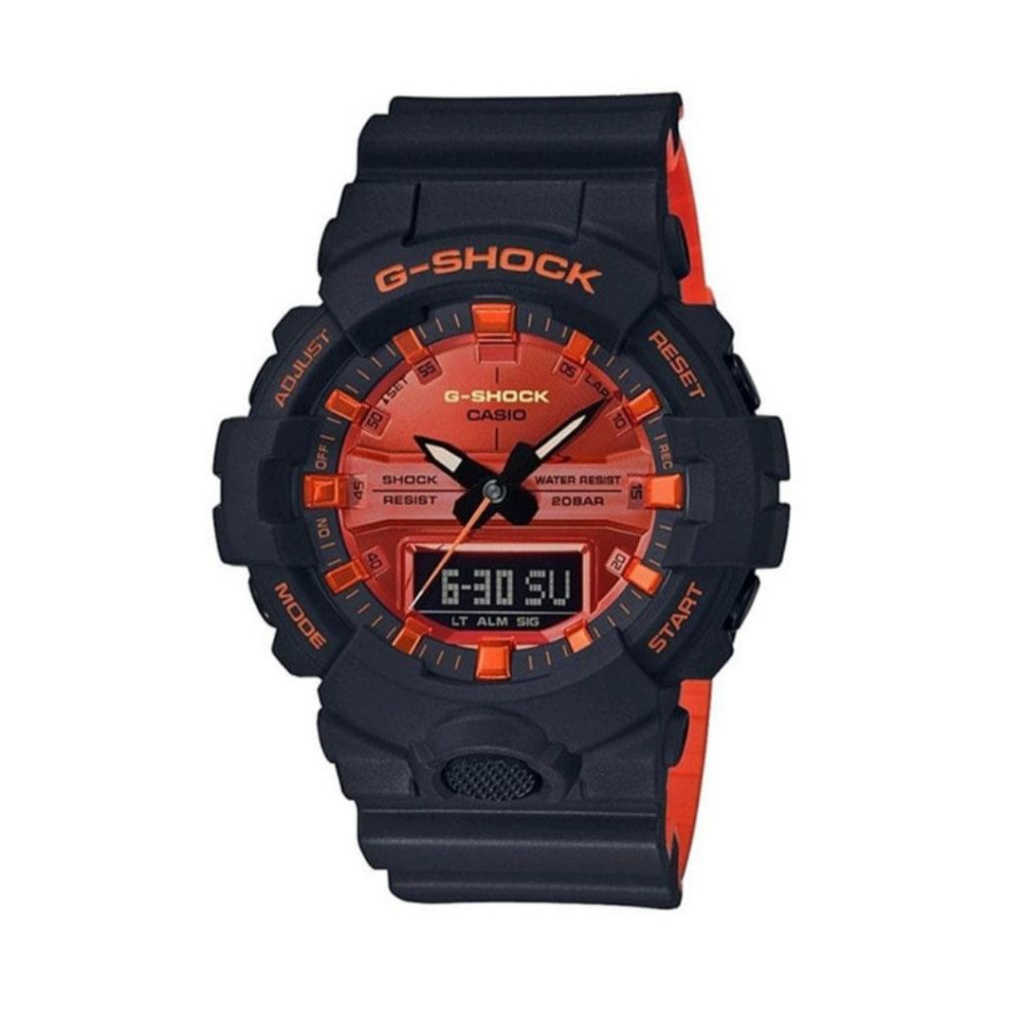G-shock GA-800BR- 1ADR garansi resmi original 2thn