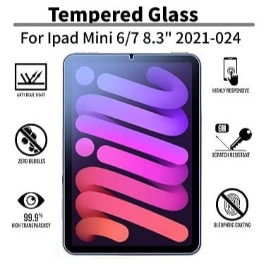antigores ipad mini 7 6 8.3"inch 2024 2021 / Antigores Ipad mini 6 / Antigores Ipad mini 7 / Tempere