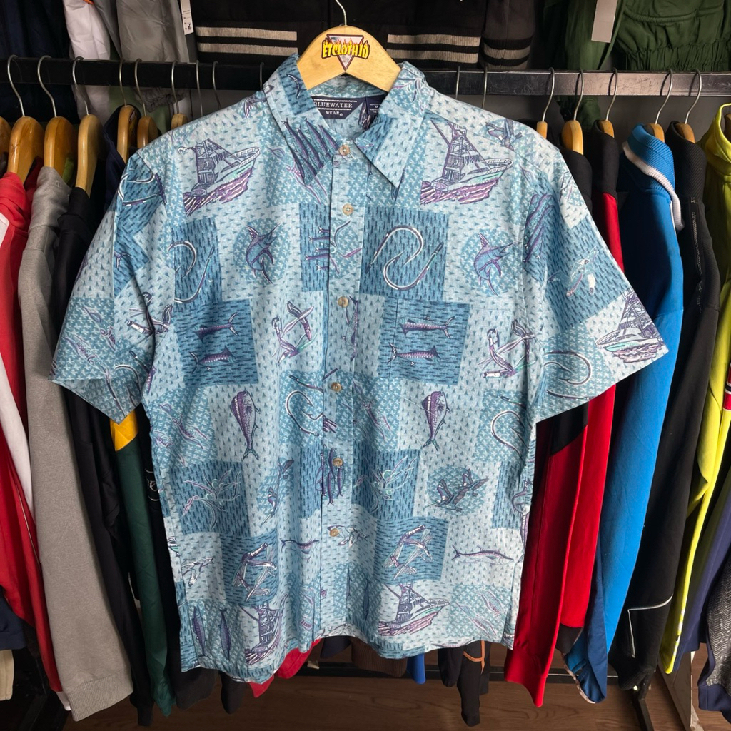 Kemeja Hawaii Bluewater Usa