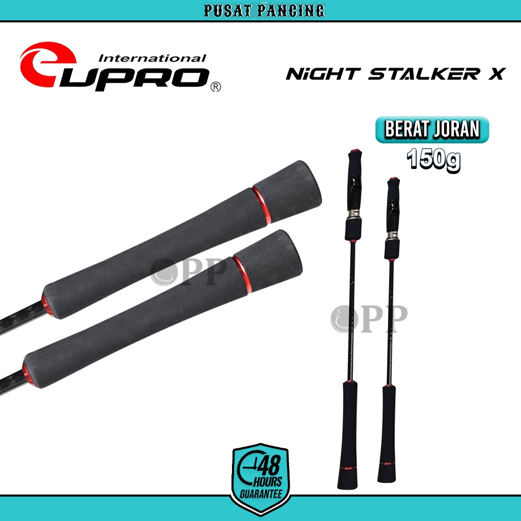 EUPRO Joran PAncing Jigging NIGHT STALKER X SCR Solid Carbon XSB Blank Fuji Componen Joran Pancing J