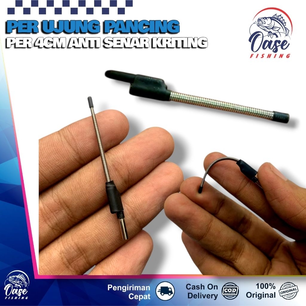 Ujung Tegak Pancing 4cm untuk Pucukan Joran