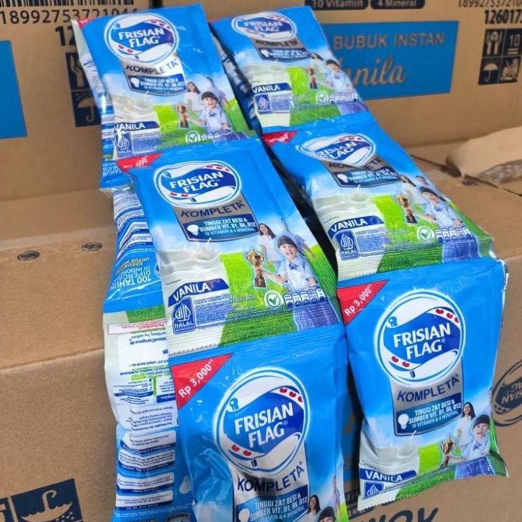 Kompleta susu bubuk Frisian Flag