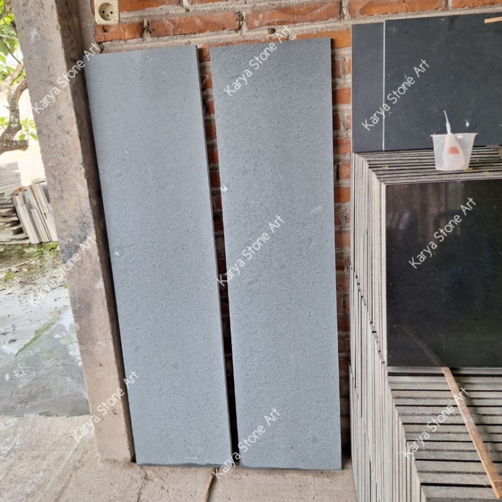 Batu Andesit Matte 120x30cm | Batu Alam Andesit Honned | Andesit Poles Honed | Andesit Poles Matte |