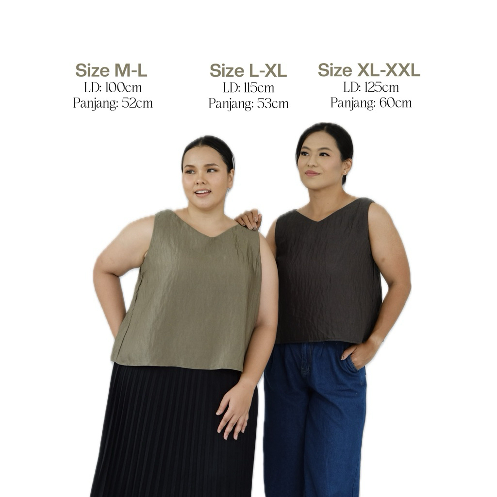 ANSA | Johanna Tank Top | big plus size