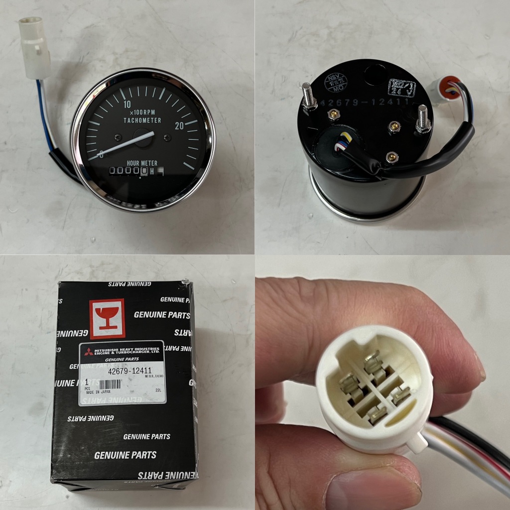 TACHO METER / RPM 42679-12411 | ORIGINAL MITSUBISHI, ENGINE MODEL: S6R2-MPTK3 / S12A2 / S12R-MPTK