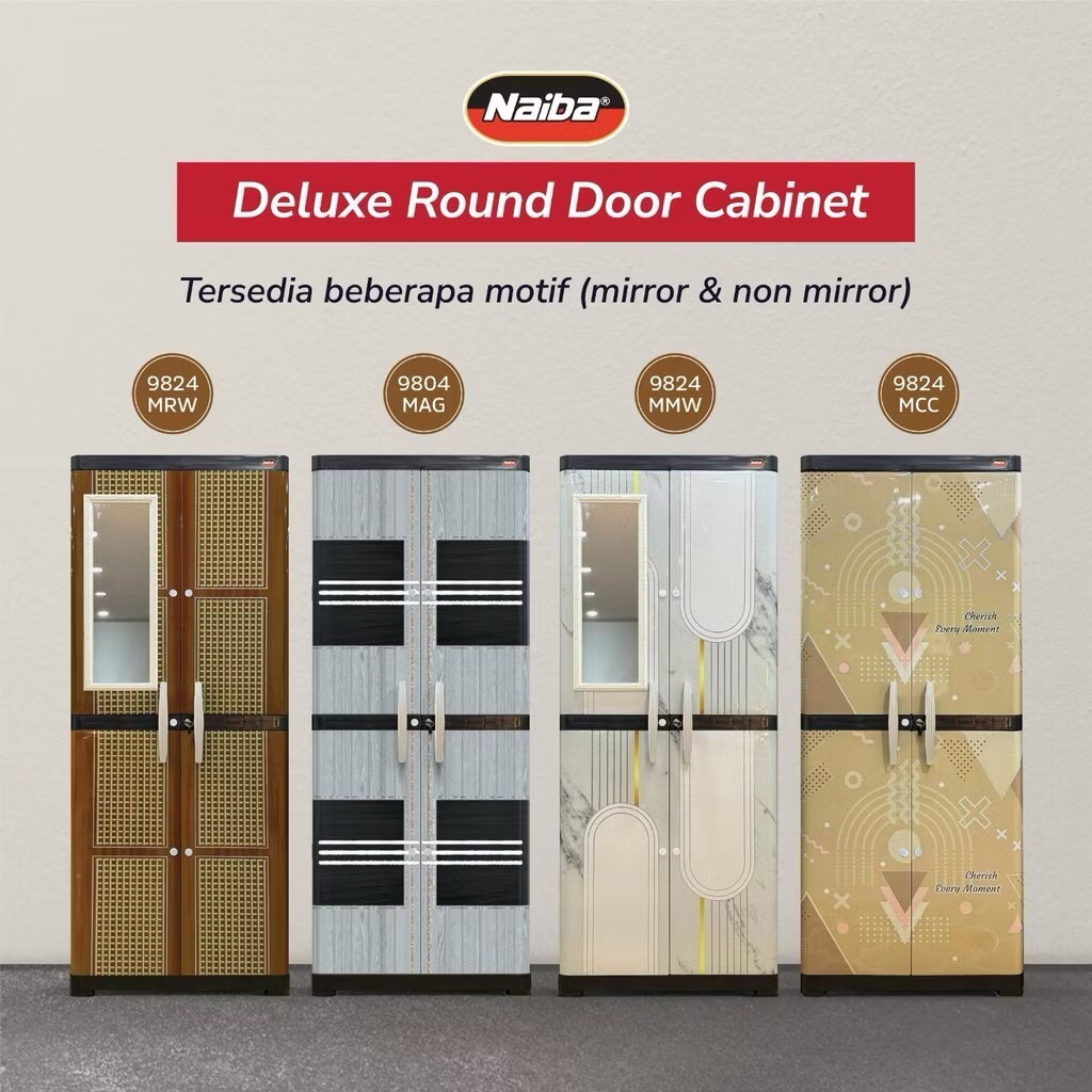 3218 / lemari baju minimalis plastik