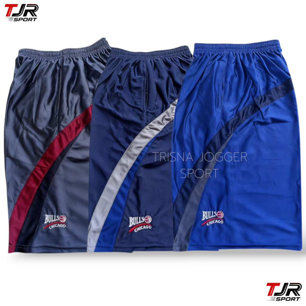 Celana Pendek Pria Santai Jumbo Sport Olahraga Basket Kolor Cowok Paragon Unisex