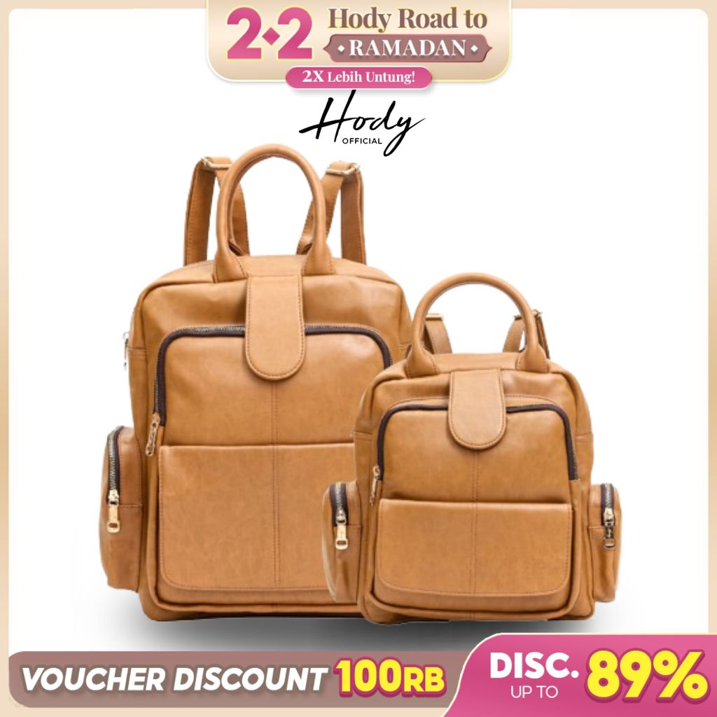 Hody - Tas Ransel Wanita RANIA Bagpack Rania Tas Ransel by Hody Bag Tas Ransel Terlaris Terkini