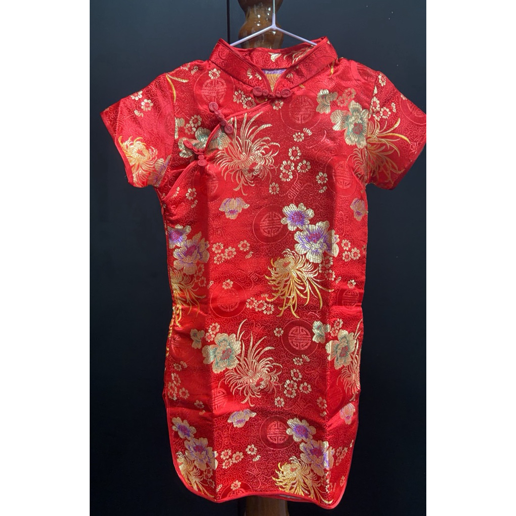 Preloved cheongsam anak perempuan