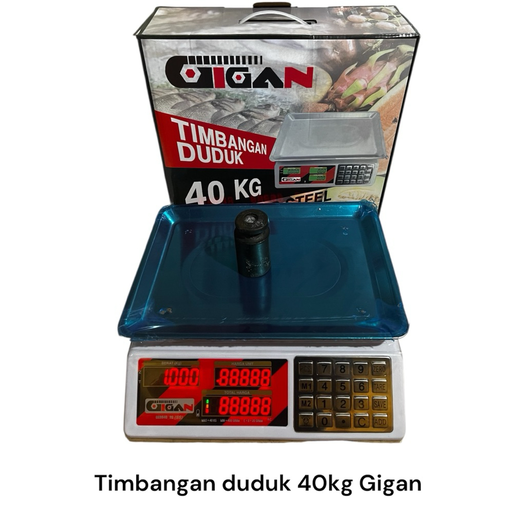 Timbangan  duduk 40kg Gigan