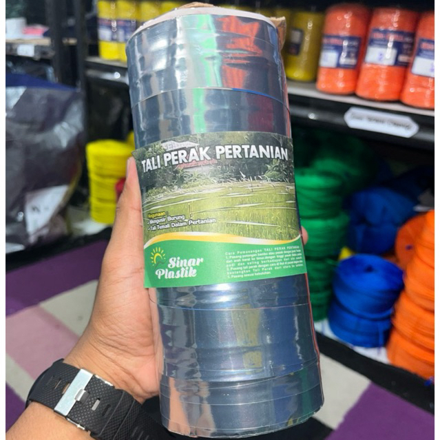 Tali perak pengusir burung disawah 700 meter - Tali pertanian - tali perak - tali pengusir burung sa
