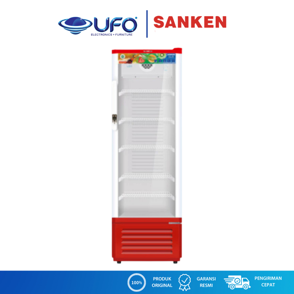 Sanken Showcase kapasitas 270 liter | SRS275MR