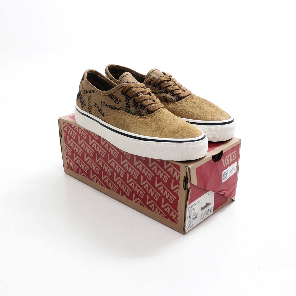 (VLTAVN) Sepatu Sneakers Vans Authentic 44 Dx Liberaiders Coyote