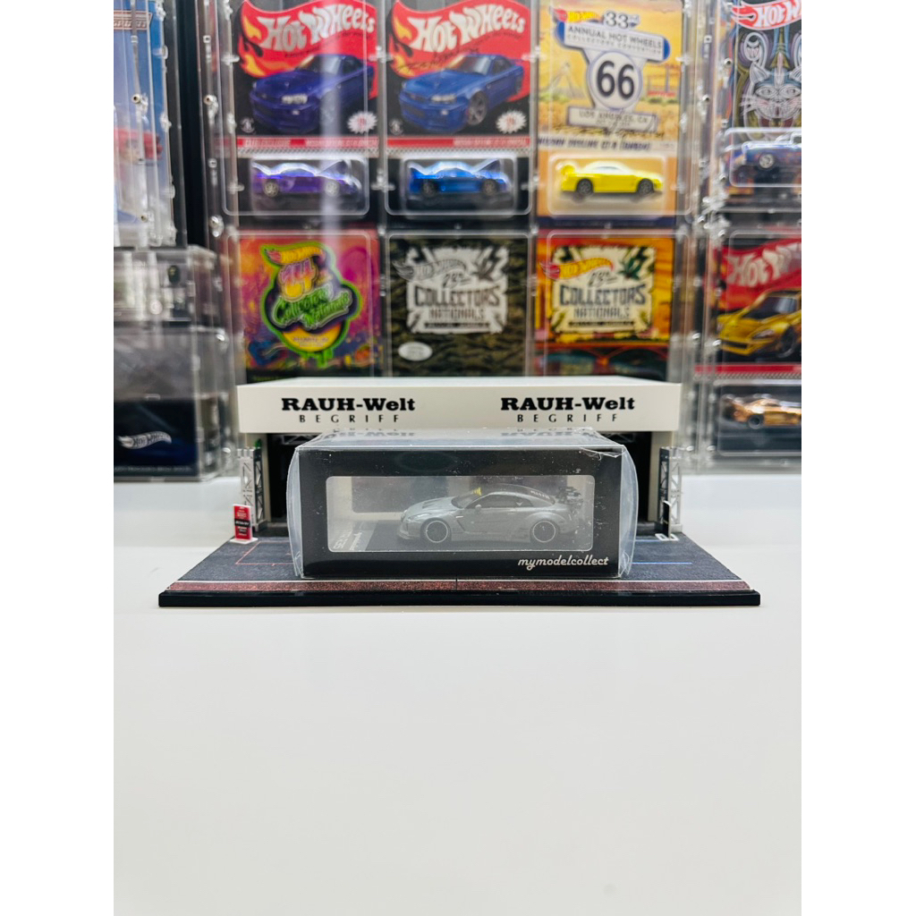Model Collect 1:64 LB Silhouette Nissan GT-R R35 Combat Grey