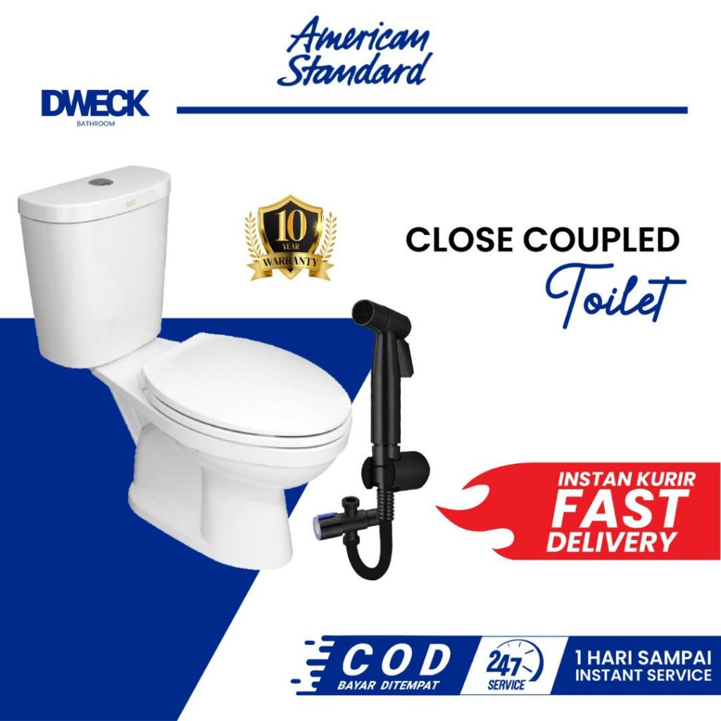 Closet Duduk AMERICAN STANDARD My Winston / Kloset Duduk American Standard Instant