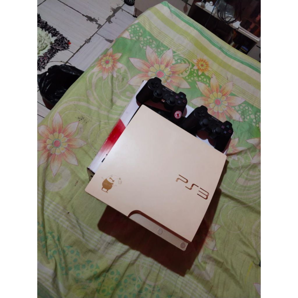 Ps3 Slim Spesial Ninokuni Gold Seri 3000 500 GB Fullset