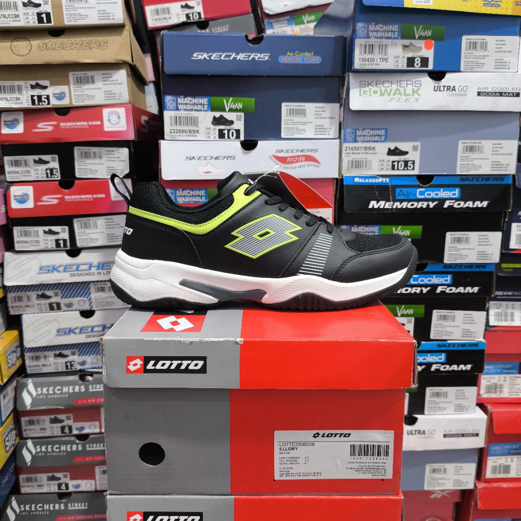 SEPATU LOTTO TENNIS PRIA ORIGINAL
