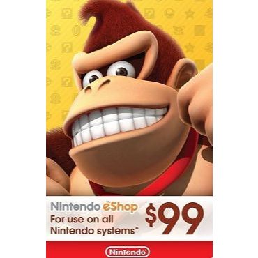 Nintendo Switch eShop Gift Card $99 USA Region