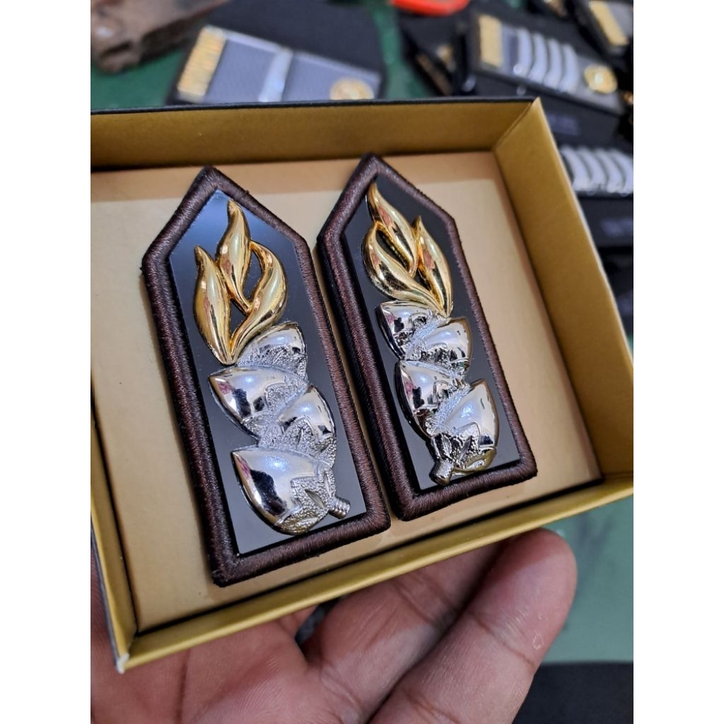 MONOGRAM PDH POLISI KAIN AKRILIK