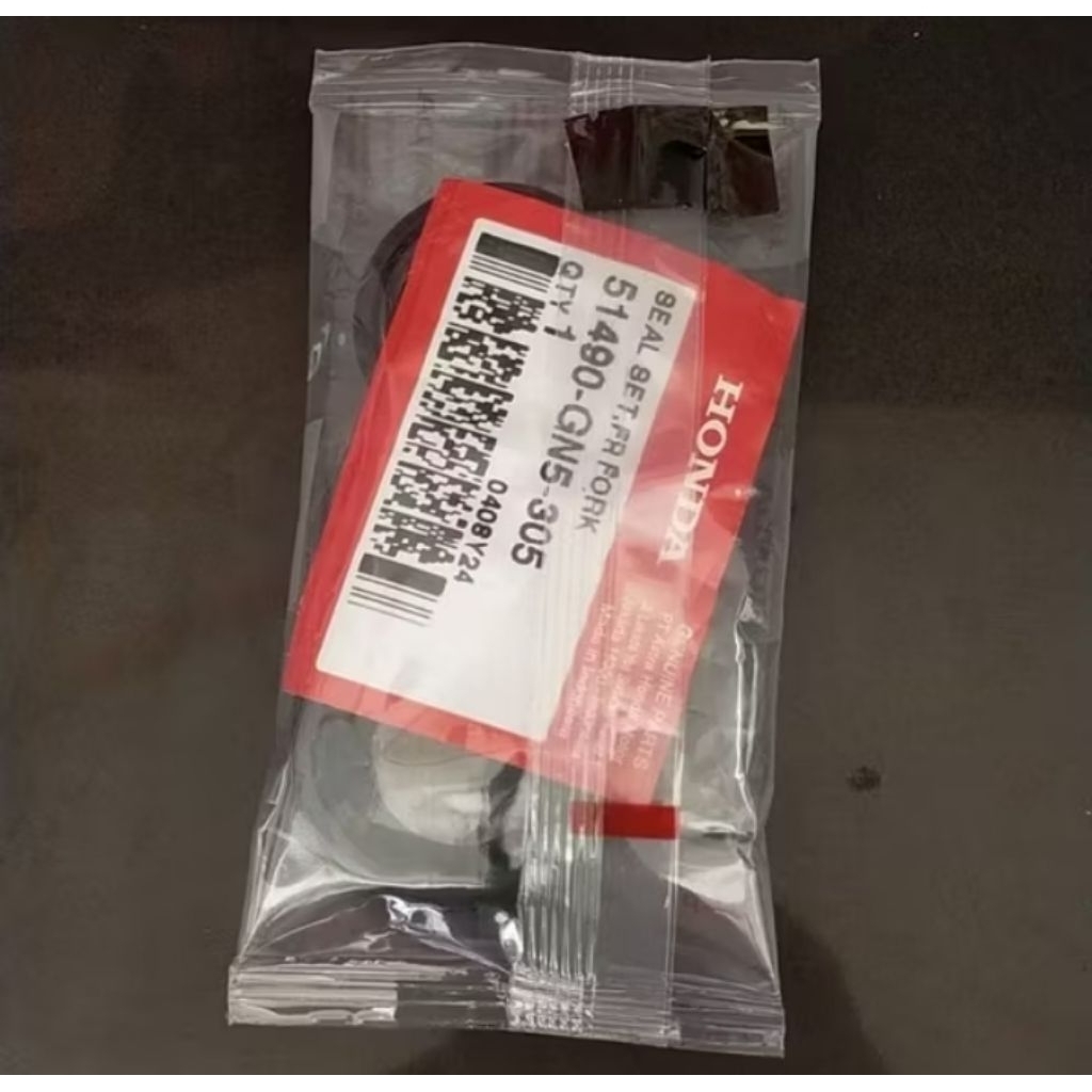 51490-GN5-305 HGP AHM 100% ORIGINAL SIL SHOCK DEPAN HONDA SUPRA X SUPRA FIT LAMA GRAND 51490GN5305