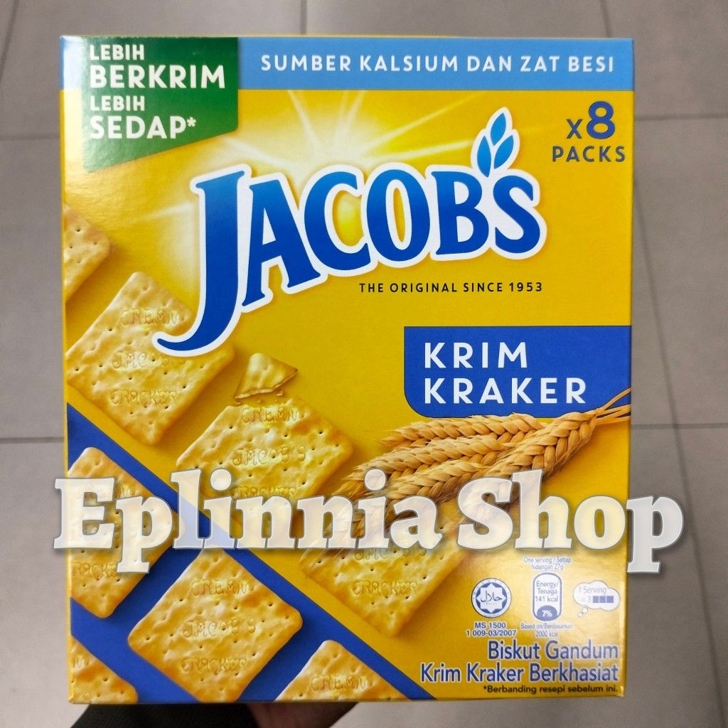 Jacob's Jacobs Original Cream Crackers 240 gr - Krekers Krim Original
