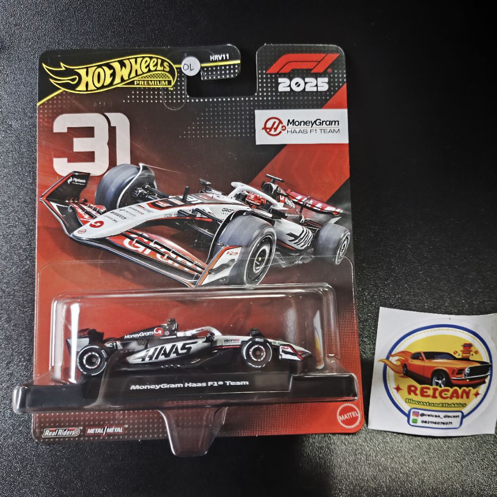 HOT WHEELS PREMIUM - F1 2025 | MONEYGRAM HAAS F1 TEAM