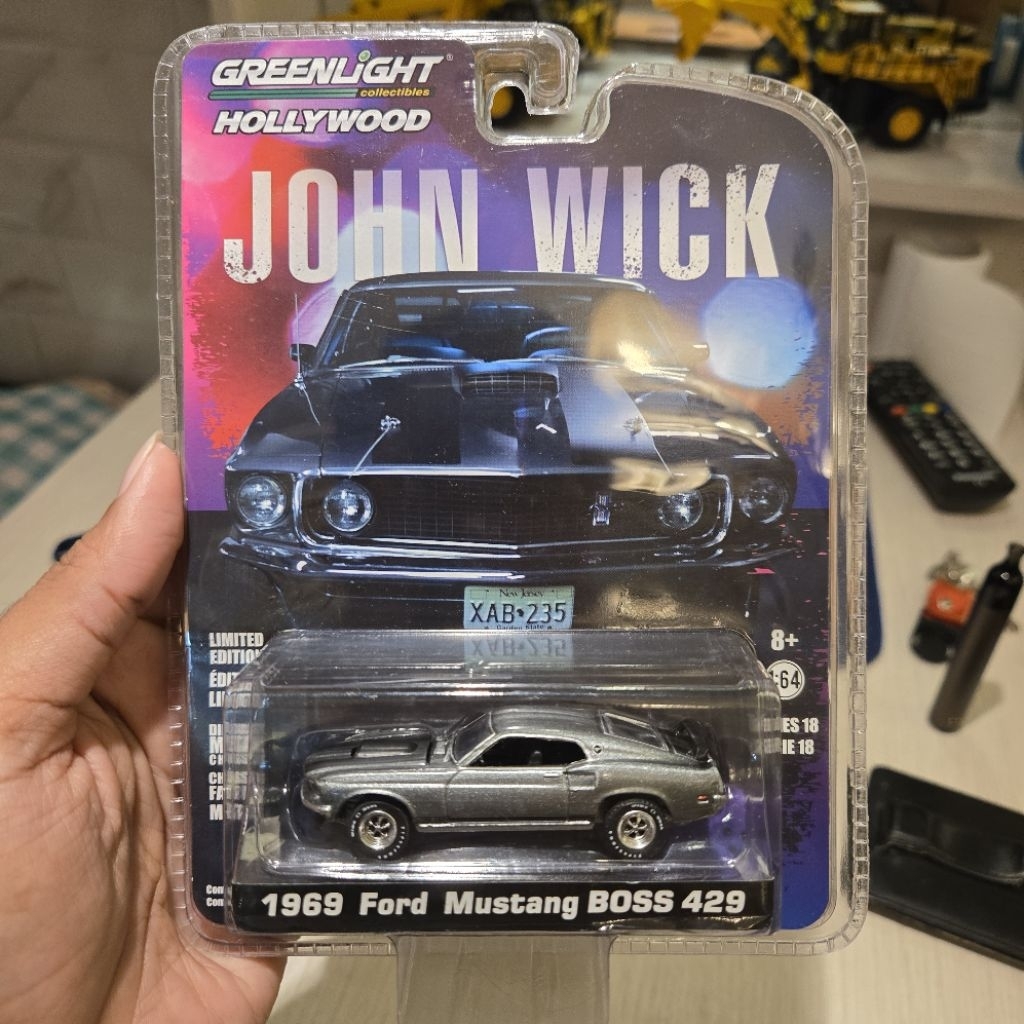 Greenlight Ford Mustang John Wick 429 1/64