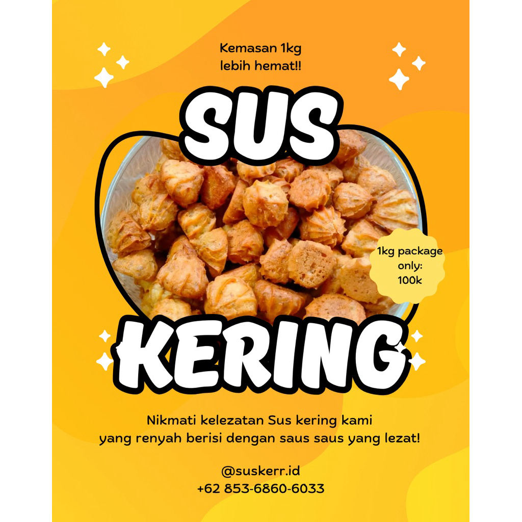 Sus kering 1kg