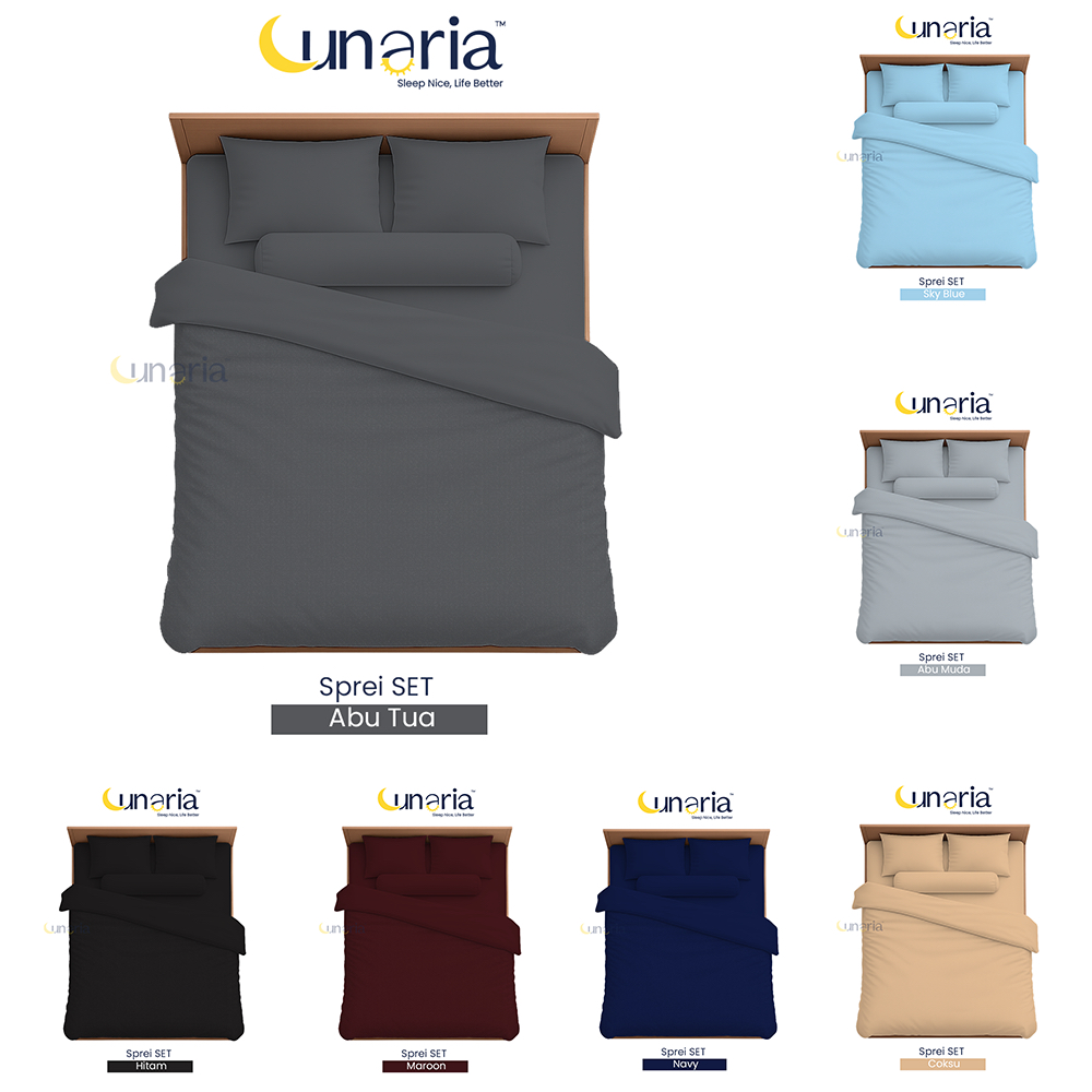 Sprei Set Polos - Sprei Sudut Karet 160x200