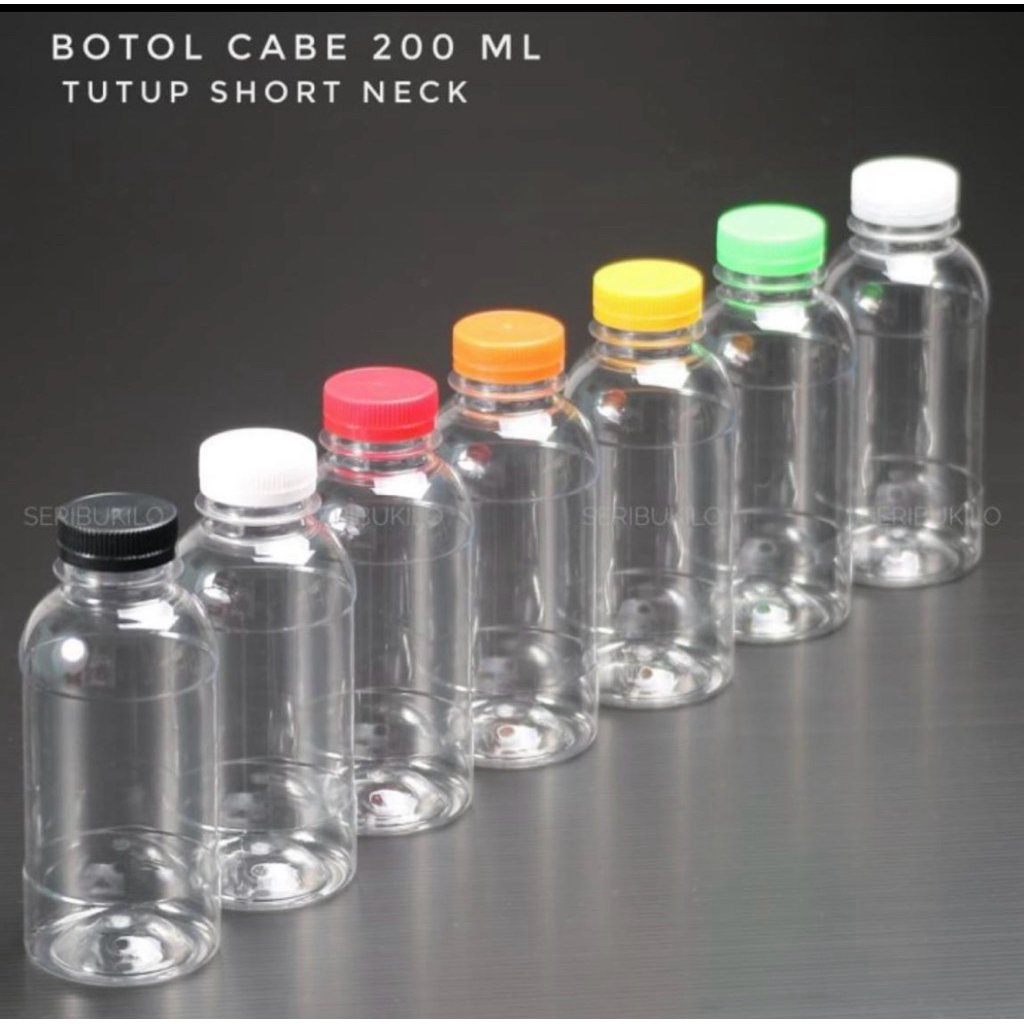 Botol 200ml / botol cabe 200ml