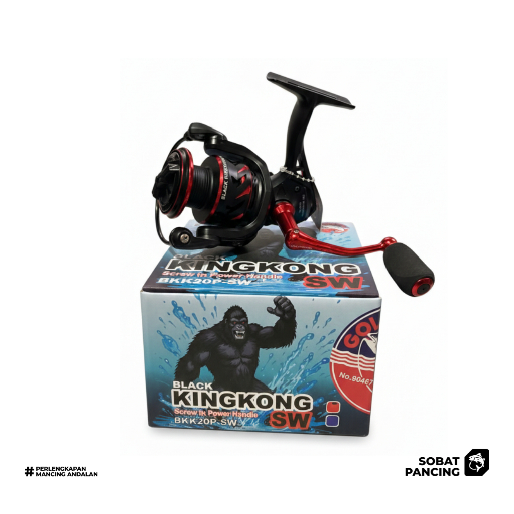 Reel Pancing Goldenfish Black Kingkong SW