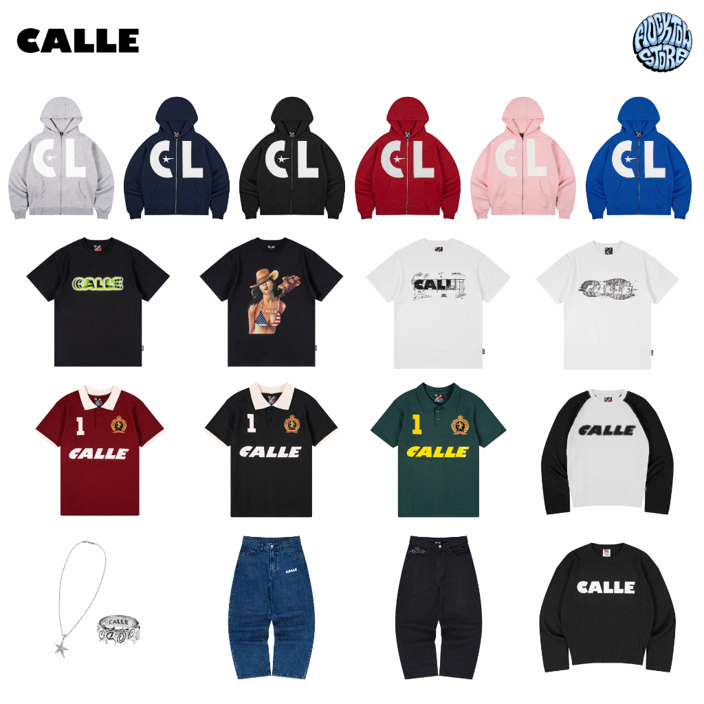 [ORIGINAL] CALLE DE LARACHE - Hoodie | Zip Hoodie | Tshirt | Baggy | Jubah | Sweatpants | Tracksuit