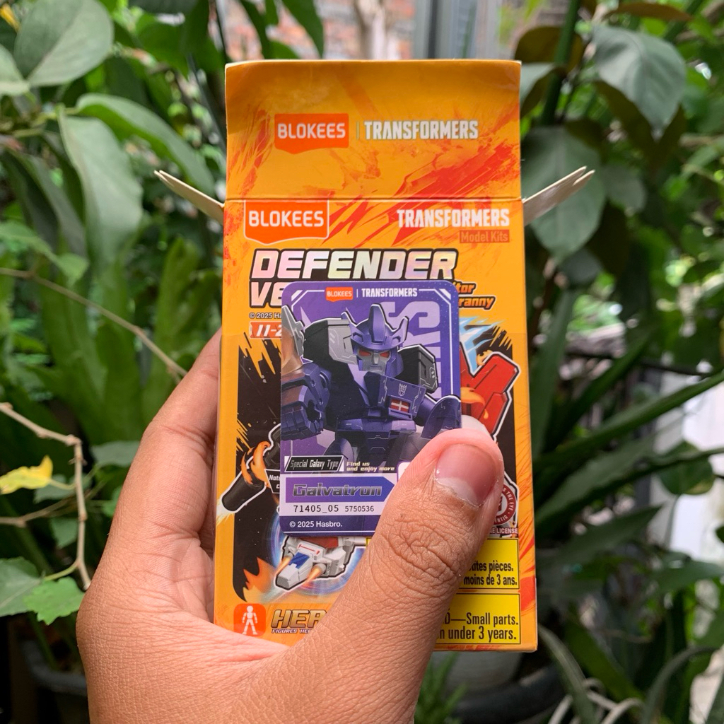 Blokees Transformers GVD 05 Secret Galvatron OFC