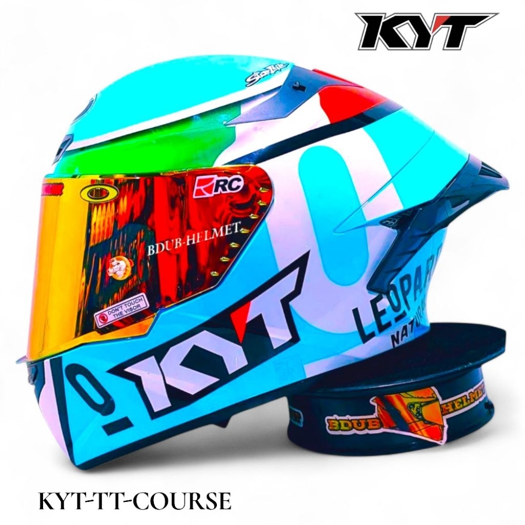 Helm KYT TT course dalla porta paket ganteng original KYT