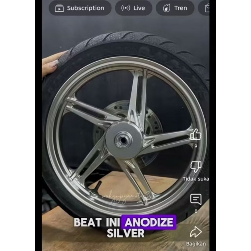 CAT PU ANODIZE SILVER | SILVER TERANG PU