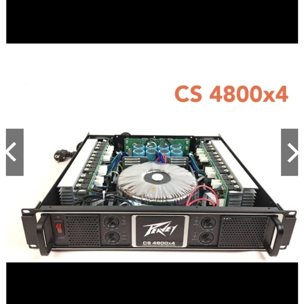 CS 4800 Power Amplifier Peavey CS4800 X 4 4channel Kualitas Grade A