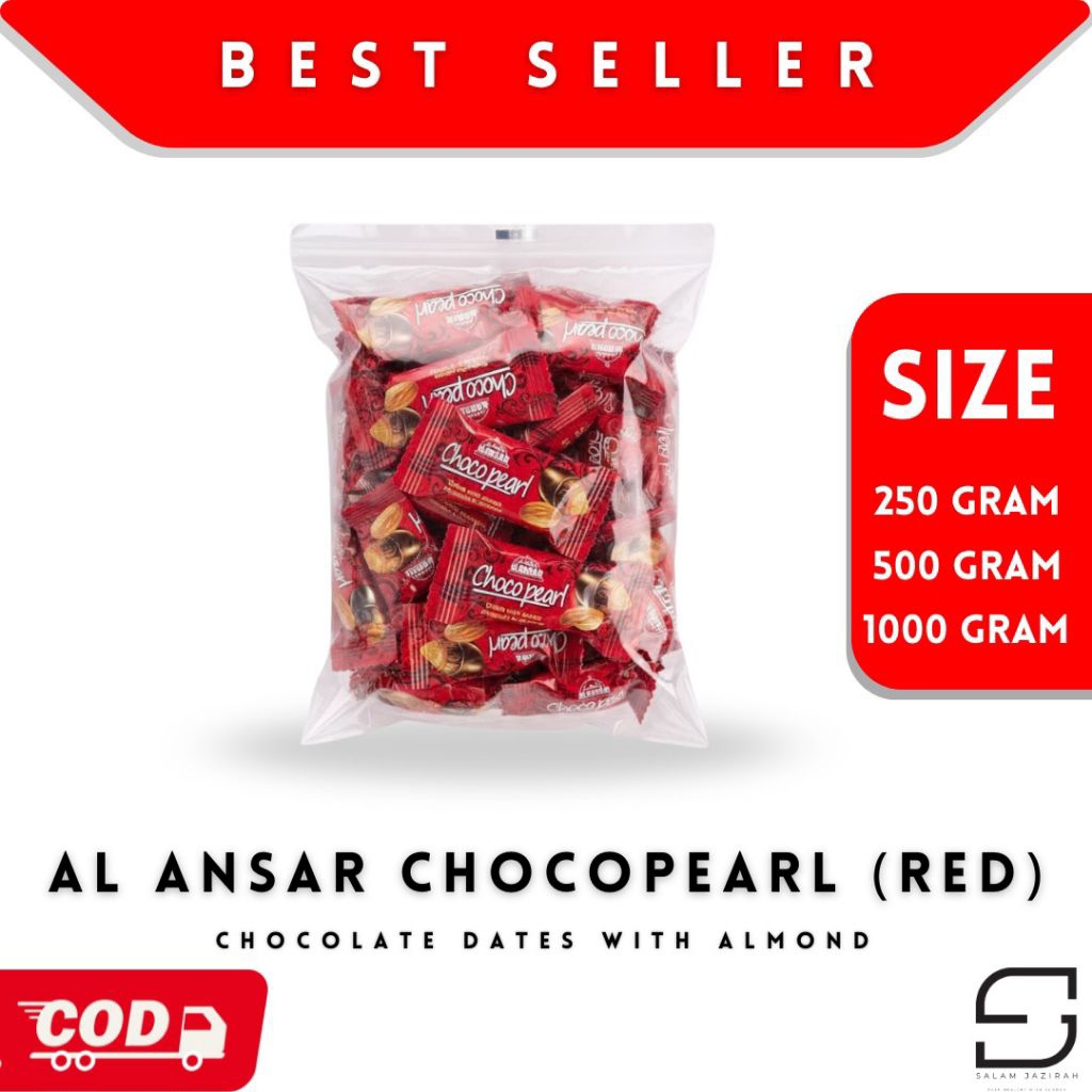 Al Ansar Choco Pearl || Coklat Kurma || Coklat original || Oleh Oleh Haji Umrah || Cacao Chocolate |