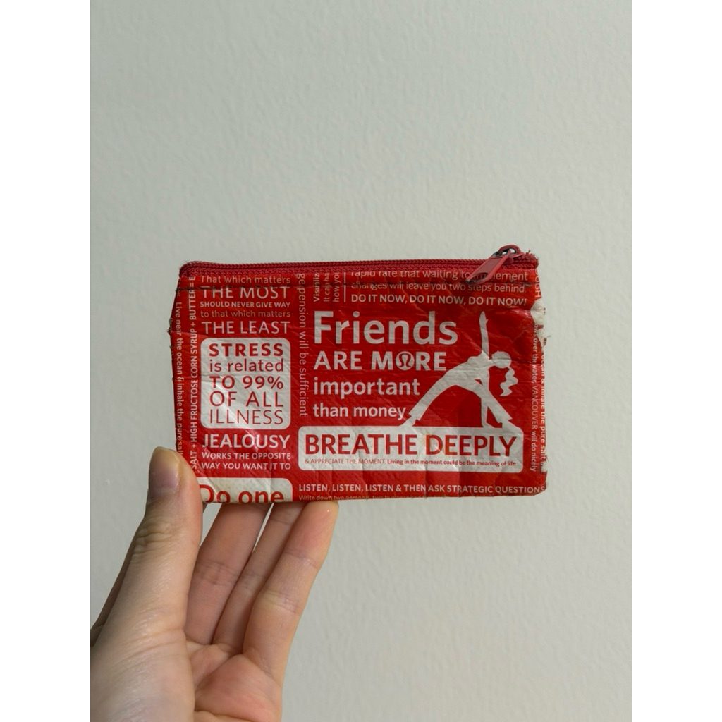 ORIGINAL Lululemon Manifesto zipper pouch PRELOVED