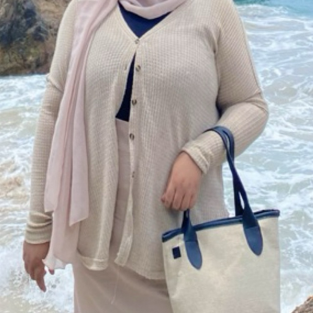 preloved cardigan pantai