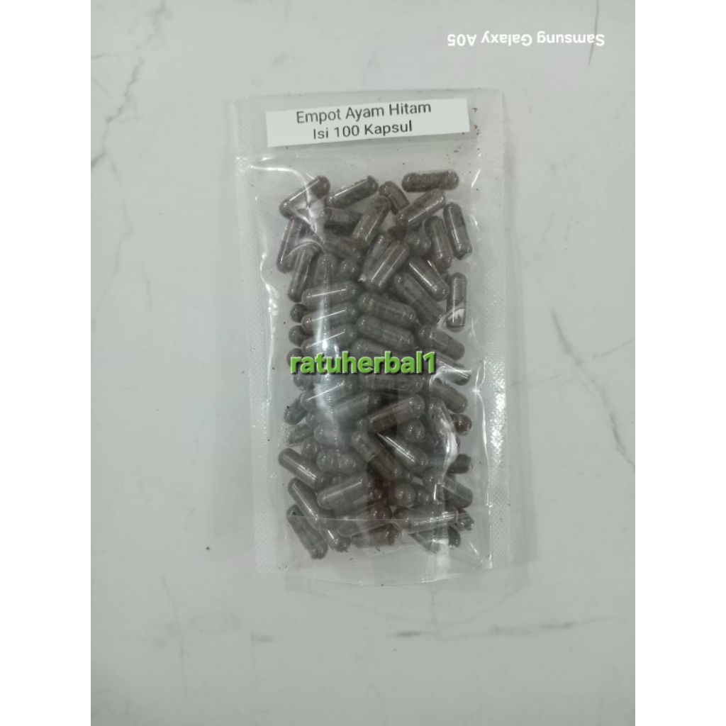 [READY LANGSUNG KIRIM]EMPOT MPOT AYAM HITAM CAPSUL ORIGINAL ECER HARGA PER KAPSUL 100% SUPER AMPUH