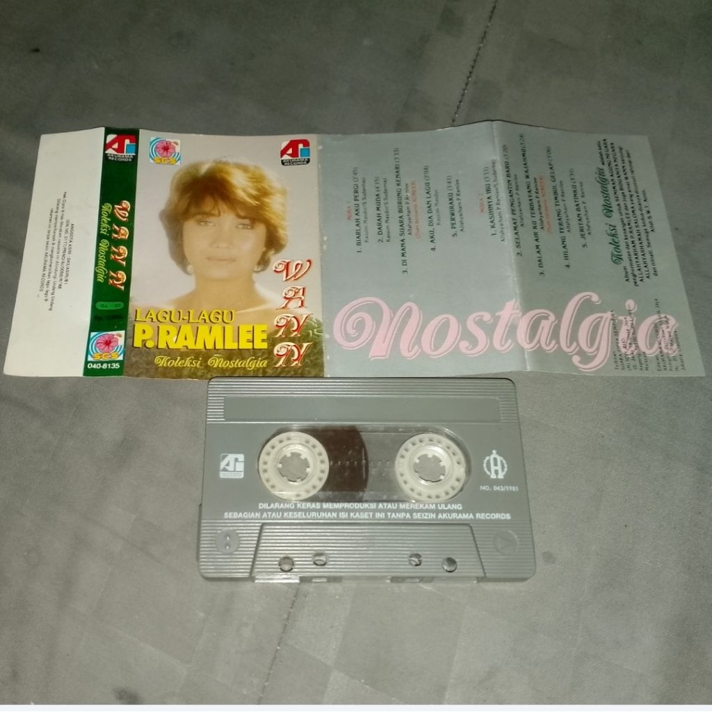 Kaset pita:P.Ramlee-Koleksi Nostalgia
